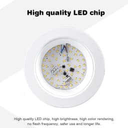 4pcs Led Downlight 5W 9W 12W 15W 18W AC 110V 220V Ceiling Lamp Recessed Down Light DC12V 24V Round Leds Panel Light Spotlight