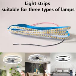 IRALAN Universal LED Fan Light Driver Replaceable Transformer Intelligent Light Strip Dimmable Ceiling Fan Lighting Accessory