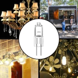 1/5/10/20pcs Halogen Bulb JC Bi-Pin LED Warm White Replace LED Capsule Lamp Halogen Bulbs Light G4 12V 5W 10W 20W 35W 50W