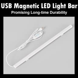 Led Light Tube Reading Lamp Usb Plug Magnetic Strip Suction Bedside Mini Night 20cm/40cm/50cm Dimmable 3colors Student-dormitory