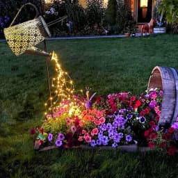 1Pack Solar Lights Replacement Solar Lantern Parts LED Solar Panel Lantern Lid Lights for Outdoor Hanging