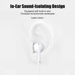 For iphone iPad Laptops Tablet Headphone For iPhone 16 15 14 13 12 11 Pro Max Earphones X XS 7 8 Plus 3.5mm Stereo Wired Earbuds