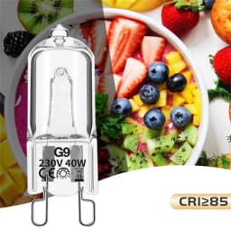 100PCS G9 230V 18W 20W 25W 33W 40W LED Lamp Bulbs Inserted Beads Crystal Lamp Halogen Bulb Eco Halogen Light Bulbs Capsule