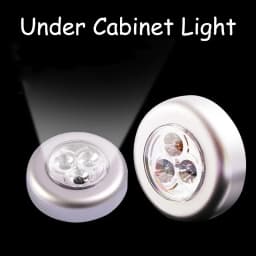 1/5Pcs/lot Bedroom Wardrobe Lighting Touch Control Night Light Wireless LED Cabinet Lights Battery Powered Closet Light