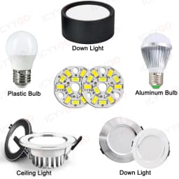 10PCS 9W 7W 5W 3W 2W SMD 5730 LED PCB Light Source Aluminum Light Board 20mm 23mm 50mm Mini LED Bulb Replacement Light Board