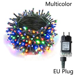 110V/220V Outdoor LED Fairy String Lights 10M-100M Christmas Lights For Garland Wedding Party Holiday Garden Lamp Holiday Decor