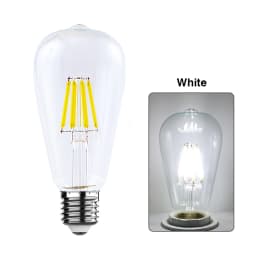 1-12pcs LED Edison Filament Light Bulbs ST64 Vintage Lamp E27 2W 4W 6W 8W 220V 2700K 6000K 360 Degree Energy Lamps