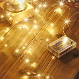 Christmas Home Bedroom Decoration Garland 10/20/50/100 LED Battery Operated Led Wire Fairy Lights Wedding String Lights Party