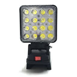 Led Light Fit for Milwaukee Battery M18 4/8In Portable Spotlight Cordless Outdoor Work Fishing Handheld Emergency Tool Light