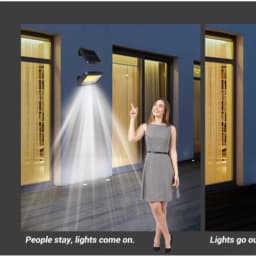 Super Bright Motion Sensor Solar Split Lights Garden Decoration 3 Modes Outdoor IP65 Waterproof Emergency Wall Courtyard Lamp