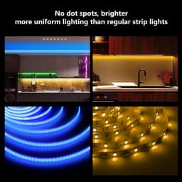 Zigbee DC24V COB LED Strip Light 840leds/m 1-5M RGB High Density Flexible FOB COB Lights TV Bedroom Party DIY Decor Google Alexa