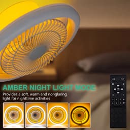 Modern Ceiling Fan With Light Remote Control APP 3 Color Dimmable Smart Fan Light 360° Rotating 6 Speed Chandelier Indoor Home