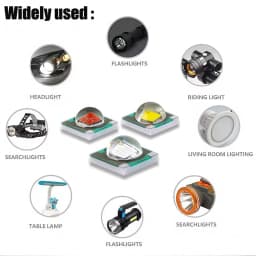 1Pcs High Power 3W LED Chip XPE 3535 SMD LED Lamp Bead White Warm White Red Green Blue Yellow With LED 12/14/16/20mm PCB