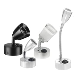 Cross Border LED RV Wall Lights 12-24V Marine RV Reading Lamps 3W Ferry Boat Yacht LED Reading Ceiling Lamp RV Lighting Fixtures