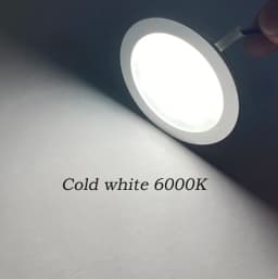 Ultra-Slim Mini LED Downlight 3W/5W Dimmable 12V/24V DC for RV Kitchens And Ceilings Recessed Spotlights 3000K 4000K 6000K 90RA