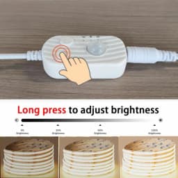 DC5V USB Motion Sensor 8mm COB LED Strip 3 Modes Dimmable Induction Night Light for Bedroom TV Backlight Kitchen Cupboard Decor