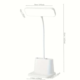 Multifunctional LED Desk Lamp, USB Rechargeable Night Light, Touch Dimming, Eye-Friendly Desk Lamp, Suitable for Office, Study,