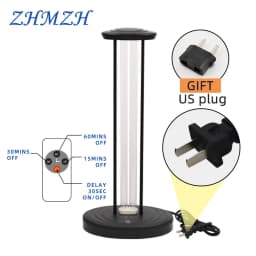 110V 220V UVC Quartz Germicidal Light Ultraviolet Lamp Household UV Disinfection Kill Mites Remote Control Sterilizer Ozone Free