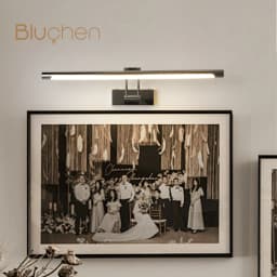LED Wall Light Indoor 8W 12W Modern Wall Sconce Light AC90-260V Bathroom Lighting over Mirror Black Silver