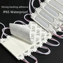 20PCS/lot 10 Colors Available 12V RGB Highlight Led Module Waterproof IP65 COB Light Strip Backlight Shop Banner Car Decoration