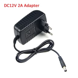 EU Plug Type 12V 1A 2A 3A 5A 8A 5.5mm X 2.1mm Power Supply AC 100-240V To DC Adapter Plug Lighting Transformer for CCTV Camera
