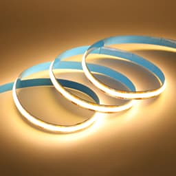 DC 12V 24V COB Strip 480 384 320 528Leds/M High Density RA90 White 3000K 4000K 6000K IP21 Flexible Ribbon Rope LED Light