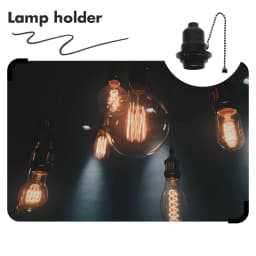 Black Pull Chain Switch Lamp Holder E26 E27 Socket Adapter Light Bulb Base Converter For Lamps Repair Kit Screw In Socket
