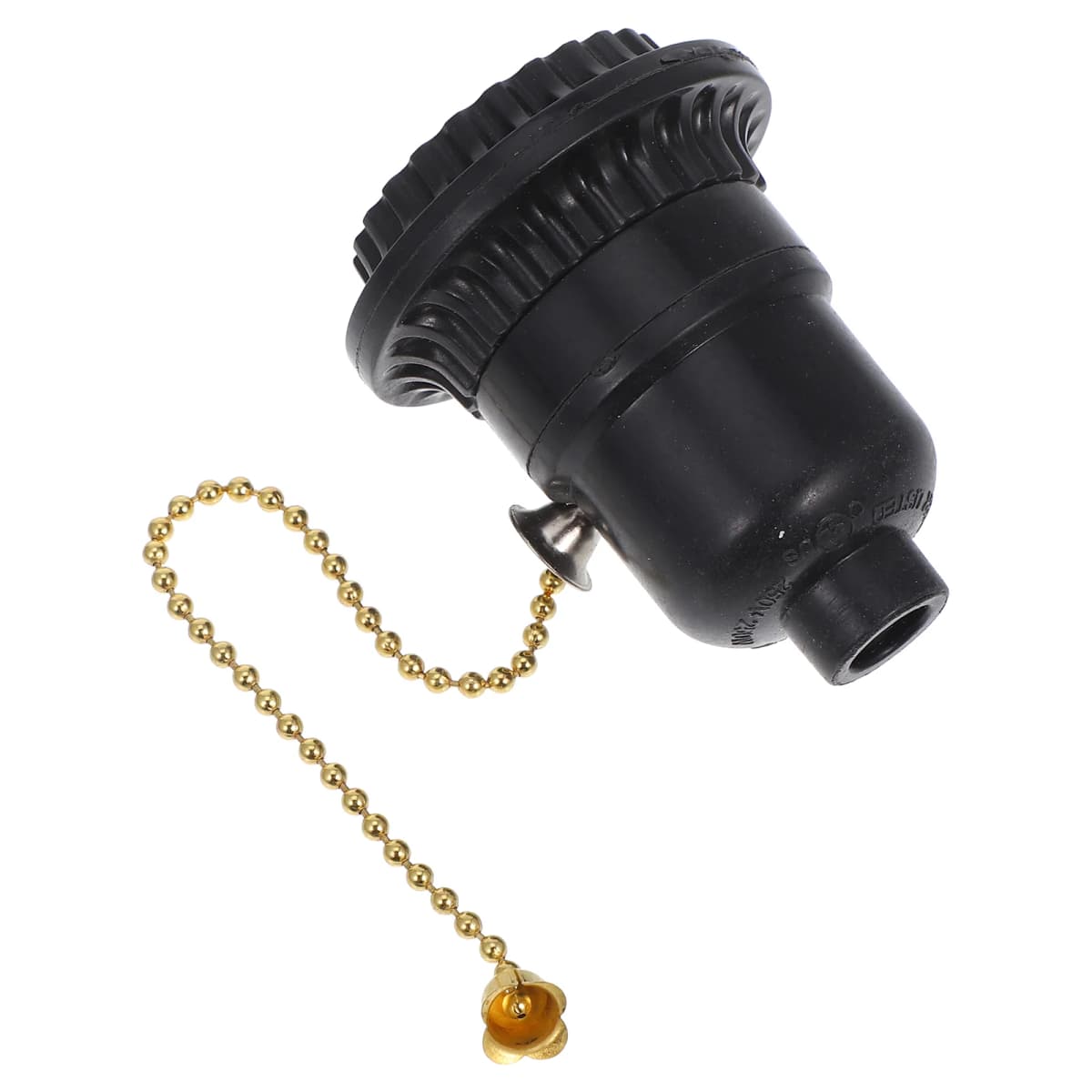 Black Pull Chain Switch Lamp Holder E26 E27 Socket Adapter Light Bulb Base Converter For Lamps Repair Kit Screw In Socket