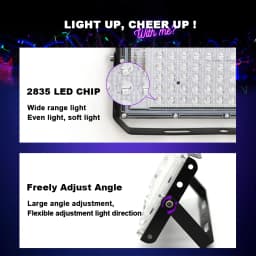 LED UV Lamp Flood Light 395nm 400nm USB 5V Ultraviolet Stage Lamp 50W 100W 200W LED Stage Blacklight Waterproof Disco Party