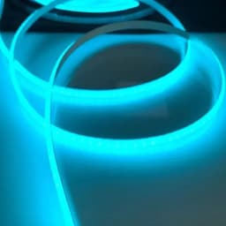 220V COB LED Strip 0.5M-10M Flexible Tape Light Smart IC No Need Driver High Bright 240 LEDs Linear Lighting RA95 Warm Ice Blue