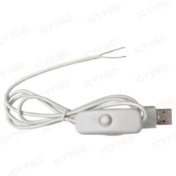 USB 3W 5W 10W DC5V 5730 2835 SMD LED Light Board LED Chip White Warm Light with On/Off Switch Cable Light Source Light Board