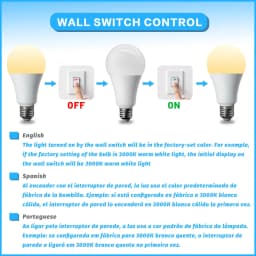 RGB Smart LED Bulb Dimmable Tuya Gu10 C37 A60 T37 E14 E27 B22 Light Wifi Magic Lamp AC 110V 220V Works with Alexa Google Home