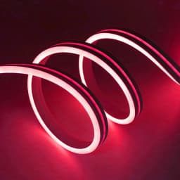 Solar LED Neon Strip Light Neon Sign Flexible Rope Lights 24V 2835 120LED/m 6x12mm Waterproof 0.5m 1m 2m 5m Garden Decoration