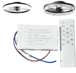 IRALAN Ceiling Fan Lamp Lighting Transformer And Remote Control LED Light Strip Replacement Of Faulty Parts Power Adapter Supply