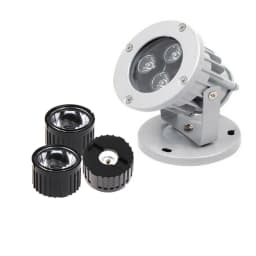 10set High Power 1W 3W 5W LED Lens 20MM PMMA Lenses With Bracket 5 8 15 25 30 45 60 90 120 Degree For 1 3 5 Watt Light Beads
