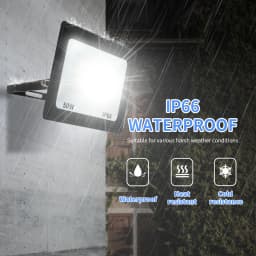 High Brightness LED Floodlight 10W 20W 30W 50W 100W 150W 200W 300W AC220V Cold White Flood Light For Garden Street Outdoor Light