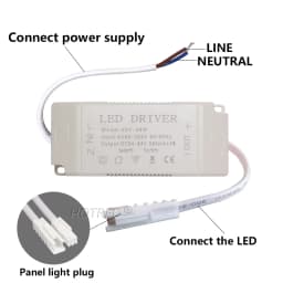 LED Driver 600mA 650mA 3W10W 20W 30W 36W 40W 50W 60W1-2x3w 6-10x3w 10-18x3w 18-30x3W Constant Current Lamp Lighting Transformer