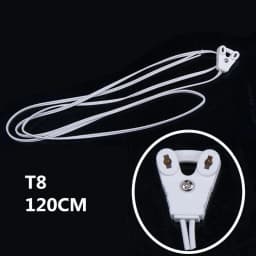 4pcs/Lot T8 Lamp Holder T8 Lights Base Wire Light Box Line Lamps Socket Cable Holder For T8 Fluorescent Tube