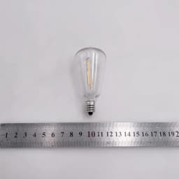 10X E12 Base LED String Light Bulbs Warm White Bulbs ST38 LED Edison Replacement Light Bulbs String Lights for Indoor Outdoor