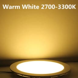 Dimmable LED Panel Light Ultra Thin Ceiling Recessed Downlight 3w 4w 6w 9w 12w 15w 25w Round LED Spot Light AC85-265V