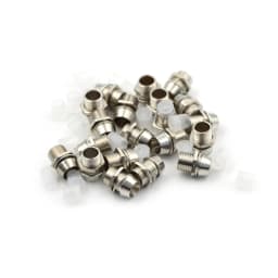 10/20pcs/pack Size 8mm Copper 5mm Light Emitting Diode LED Holder Mount Panel Display Thread Mount Holder