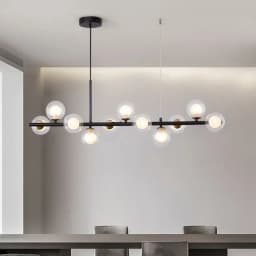 Modern Glass Ball Ceiling Chandelier for Table Dining Living Room Kitchen Island Pendant Lamp Home Decor Indoor Lighting Fixture