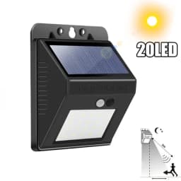 Hot Sale 144 LED Solar Light Wireless PIR Motion Sensor Waterproof Wall Lamp Solar Powered Sunlight Street Lamp Garden Decor