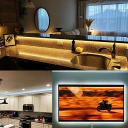 DC5V COB LED Light Strip with USB Power Supply 320 LED/m High-Density Flexible Lighting 3000K/4500K/6500K Multi Color Light Stri