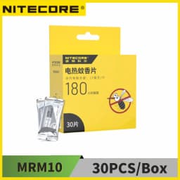 NITECORE MRM10 30PCS Mosquito Repellent Mats Tablets Double Size Double Usage for Household Outdoor Electric Mosquito Repeller
