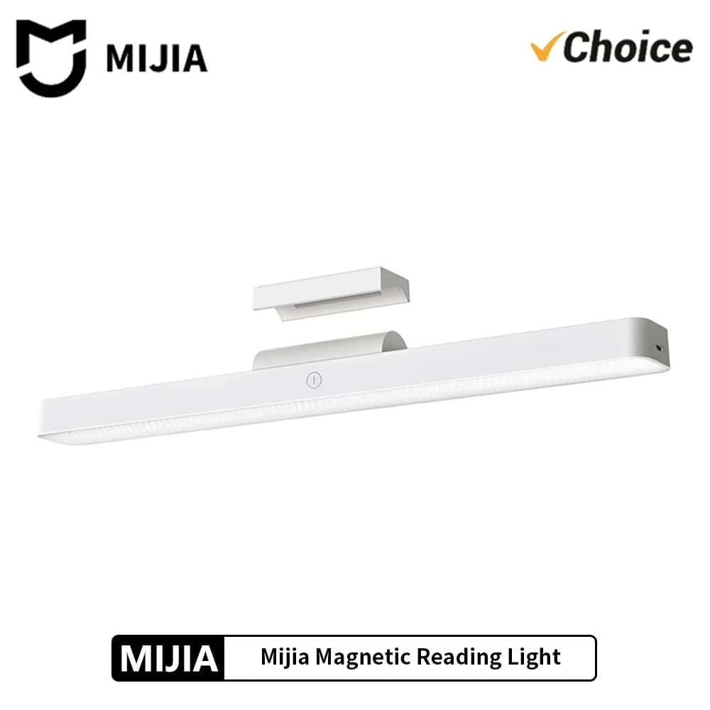 New MIJIA Magnetic Reading Lamp 36cm Extended Lamp Head Ra90 2000mah Uniform Light Adjustable Lamp Head Three Gears 150lm