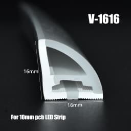 Led Neon Rope Tube Waterproof Diy Flexible Silicone Ribbon Diffuser for Ws2812B 5050 Led Strip Light Home Linear Decor Lighting
