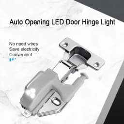 Universal LED Inner Hinge Lamp Cabinet Induction Lights Wardrobe Cupboard Sensor Lights Bedroom Kitchen Closet Night Lamp