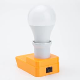 E27 Bulb Lamp LED Work Light For DeWalt/Milwaukee/Roybi 18V BLACK+DECKER 20V Lithium Battery Emergency Lights(NO Battery)