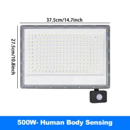 Outdoor LED Flood Light 500W 300W 200W 220V Motion Sensor Waterproof Spotlight Garden Lighting Landscape Floodlight Street Lamp